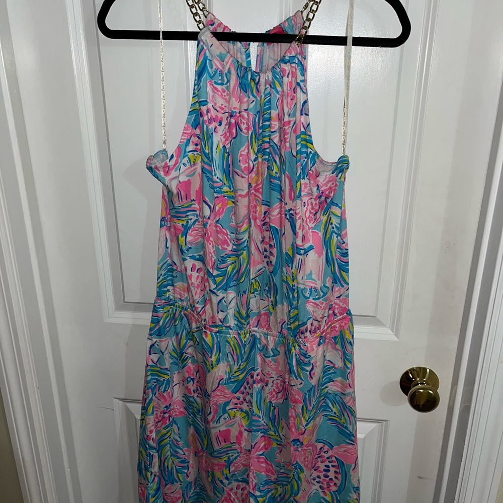 Lilly Pulitzer Bowen skort romper EUC